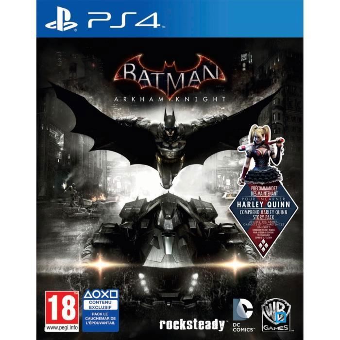 Batman Arkham knight Jeu PS4 - Achat / Vente jeu ps4 ...