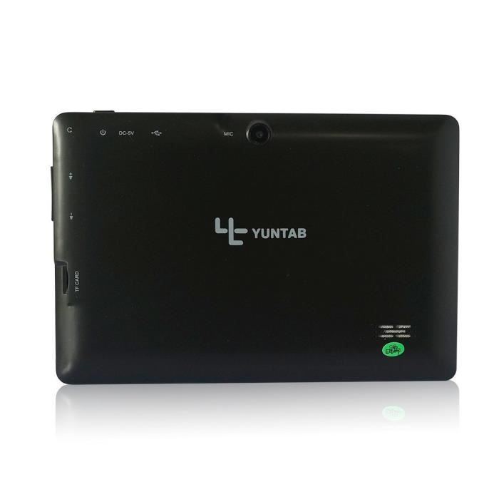  Tablette tactile Q88 7’’ Noir IPS Allwinner3