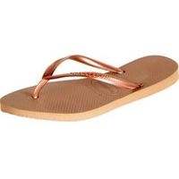 TONG Tong Havaianas H Slim pour Femme Rose / Doré TONG Tong Havaianas H Slim pour Femme Rose / Doré