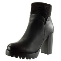 BOTTINE Botte Mode Bottine motard cavalier Femme strass di BOTTINE Botte Mode Bottine motard cavalier Femme strass di