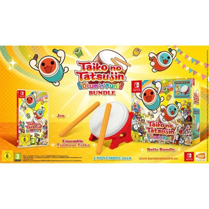 Taiko no tatsujin + Tatakon Jeu Nintendo Switch