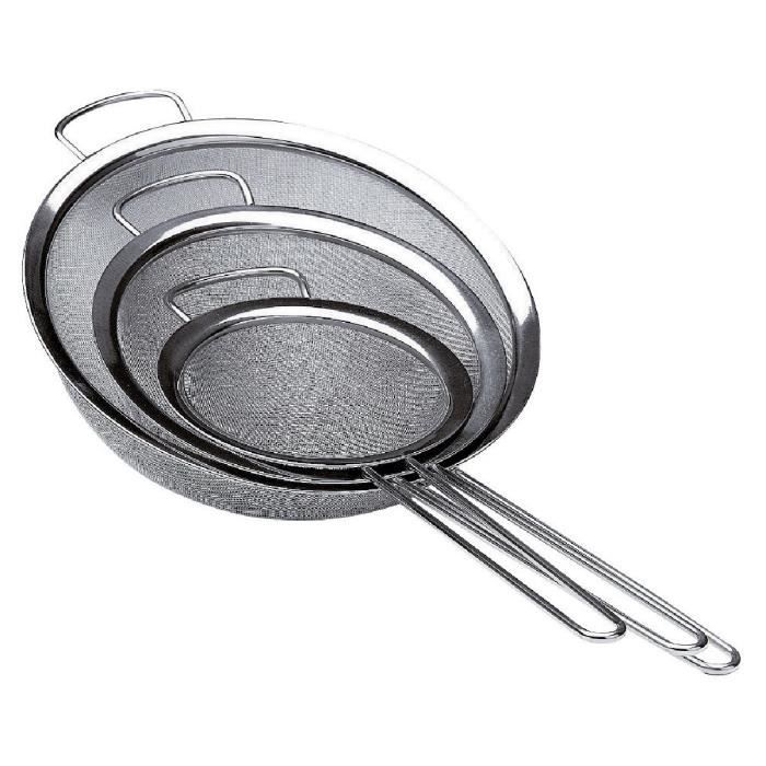 Tamis à Farine En Acier Inoxydable 304 De 15cm - DIOCHE - Passoire Pour Cuisine Et Pâtisserie