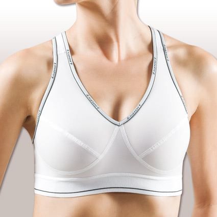 ZSPORT Brassière de sport Linea - Blanc