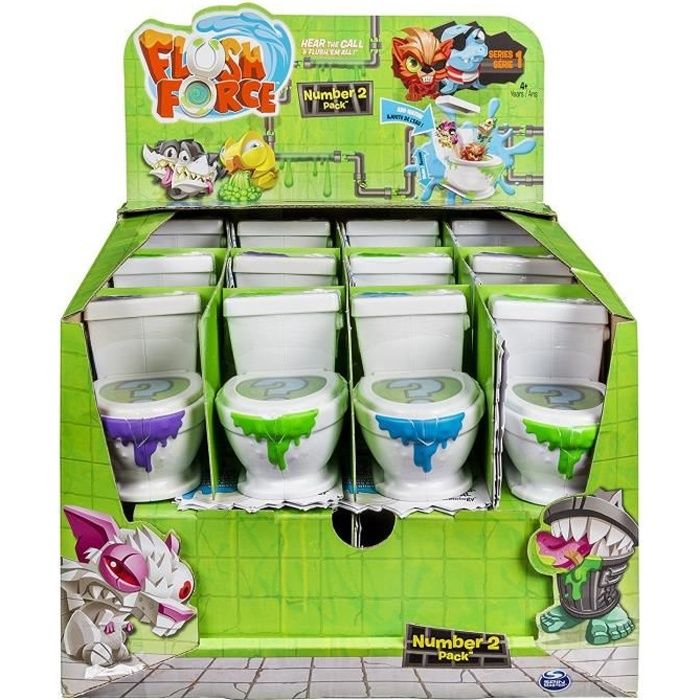 PACK DE 2 FLUSHIES Flush Force (modèle aléatoire)