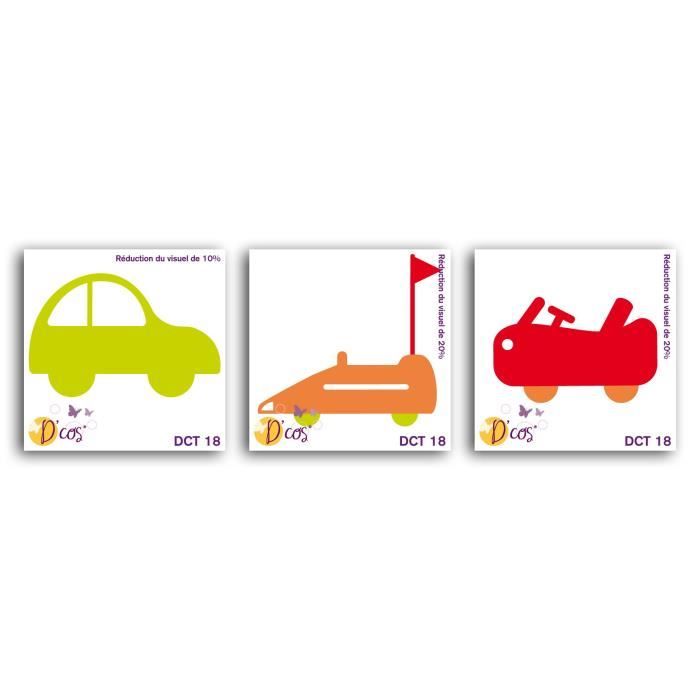 LES D'COS® DE TOGA Pack de 3 Dies P'tits Bolides