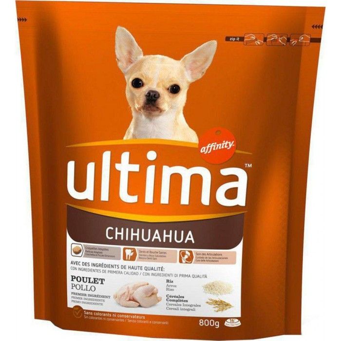 ULTIMA Croquettes au poulet - Pour Chihuahua - 800G