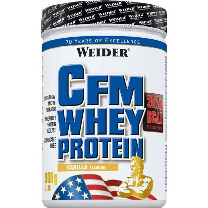 WEIDER Sachet de Cfm Whey 908g Fraise