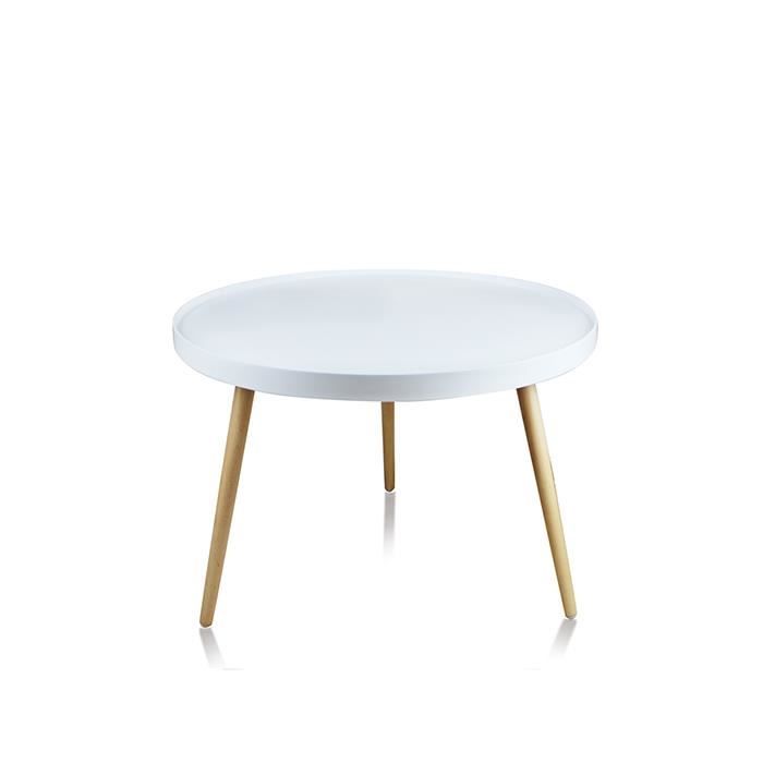 table basse ronde scandinave