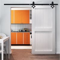 PORTE COULISSANTE 6.6ft rail coulissant Grange Rail de porte rail ga PORTE COULISSANTE 6.6ft rail coulissant Grange Rail de porte rail ga