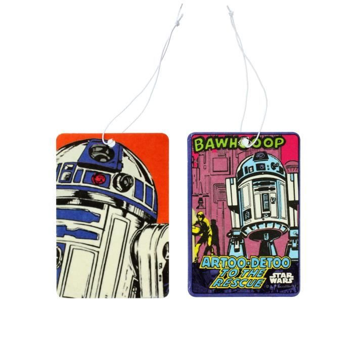 STAR WARS Assainisseur d'air en Papier - R2D2 - Rectangulaire