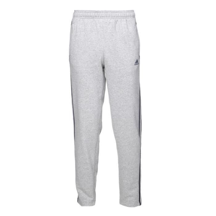 ADIDAS Pantalon Ess 3S T Ft - Homme - Gris