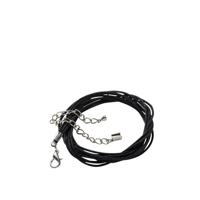 PANDURO Apprêt collier - 46 cm - Noir
