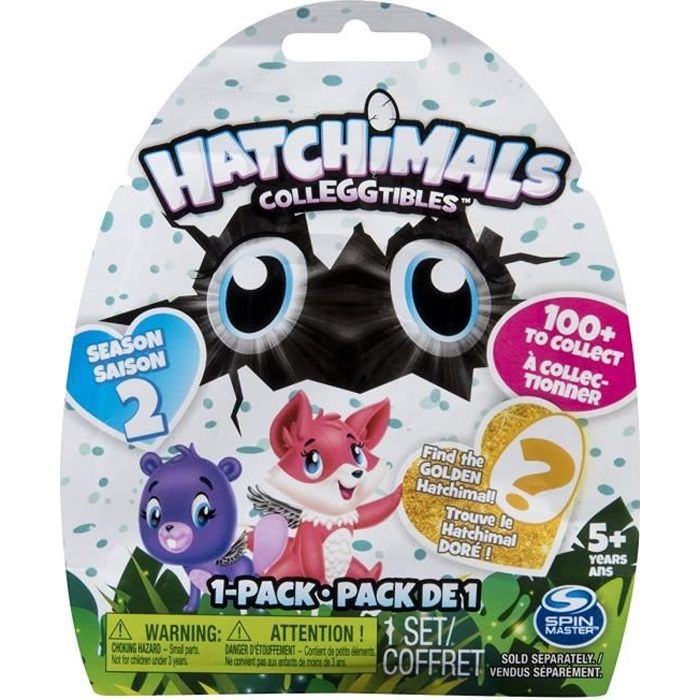 PACK DE 1 Hatchimals Saison 2 (modèle aléatoire)
