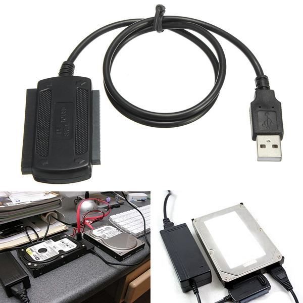 USB 2.0 To IDE SATA Converter Cables Three-used1
