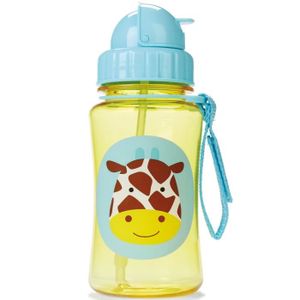 pour enfant Skip Hop Gourde en silicone avec paille Multicolore