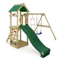 BALANÇOIRE - PORTIQUE Aire de jeux en bois FreeFlyer avec balançoire, to BALANÇOIRE - PORTIQUE Aire de jeux en bois FreeFlyer avec balançoire, to