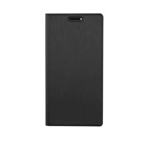 XQISIT Etui Folio Viskan Lumia 930 - Noir métallique