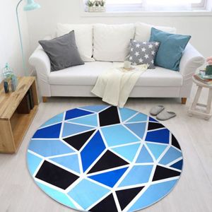 TAPIS tapis rond salon chambre φ180cm tapis simple décor
