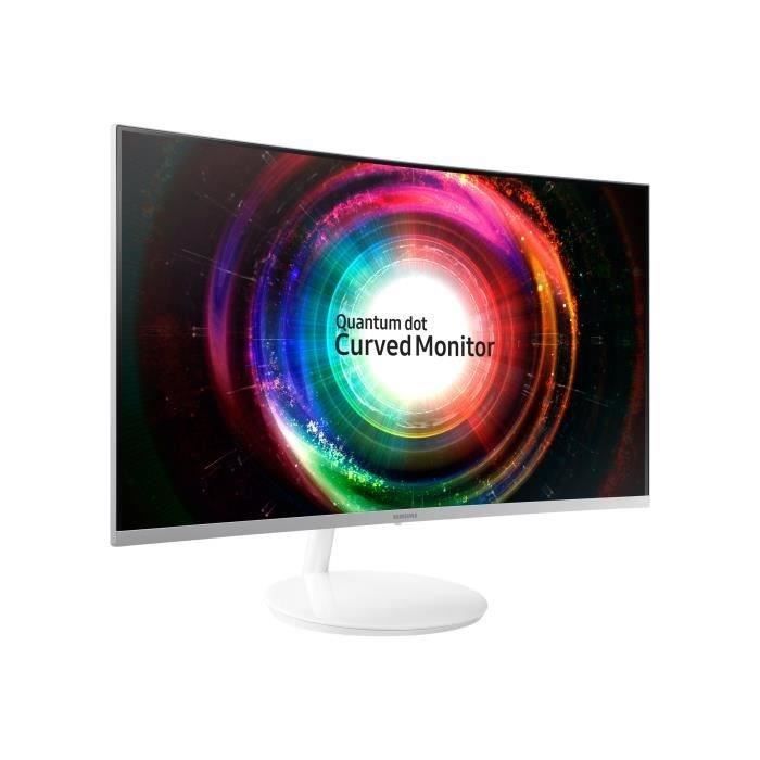 SAMSUNG C27H711 - Ecran incurvé 27 pouces QLED WQHD - Dalle VA - 4ms - HDMI/Mini DP - FreeSync