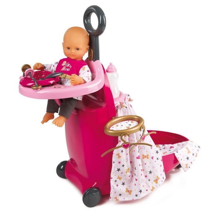 SMOBY Baby Nurse Valise Nursery 3 en 1 + Acs