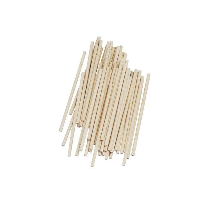 Baguettes En Bois Naturel Rayher - Lot De 5 - Ø 15 Mm - Pour Bricolage Et Modélisme