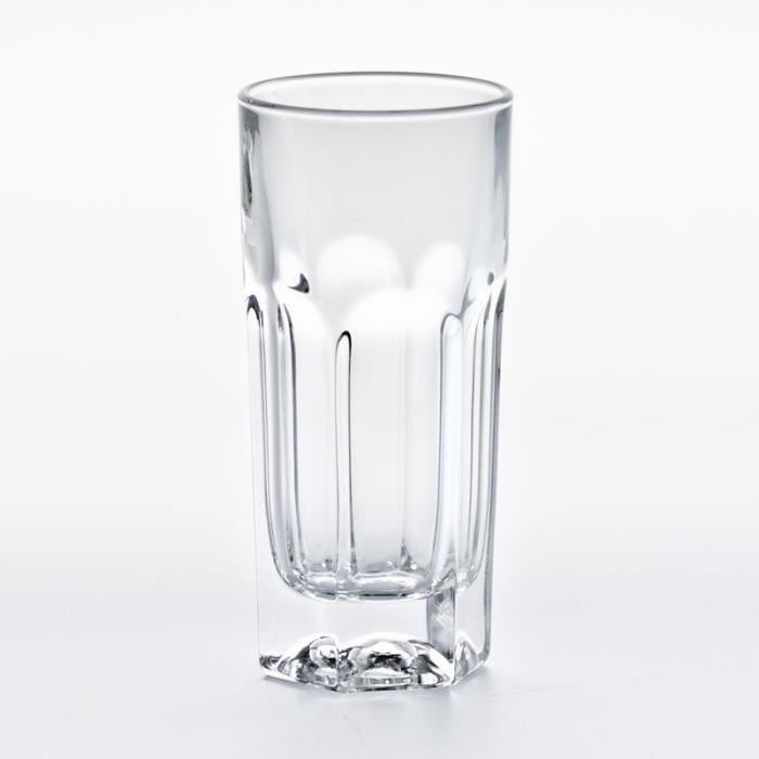 6 Verres à Liqueur RCR - Ligne Melodia - Cristal Transparent - Fabriqué En Italie