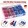360pcs Cosses Assortiment manchon plat + onglets C