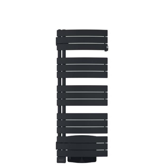 SAUTER Venise pivotant sèche-serviettes 1750 watts - Avec Soufflerie - Programmable - Système 3CS - Anthracite