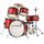 Rocket DKJ02RD Batterie Junior 5 Pièces Rouge
