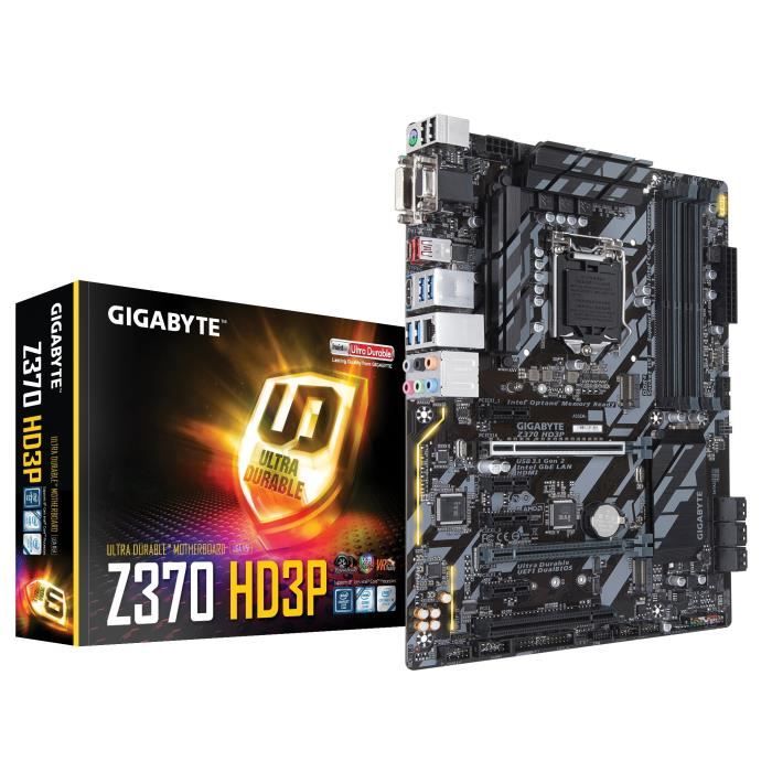 GIGABYTE Carte Mère Z370 HD3P