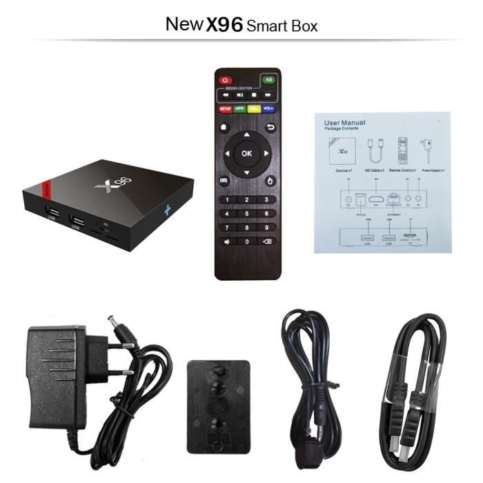 X96 Mini Android 7.1 TV Box Smart Set-Top Televison1