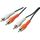 LINEAIRE A124D Câble 2 x RCA mâle / mâle 2m50