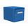 Boite aux lettres résine 1 porte bleu 15-000-SF