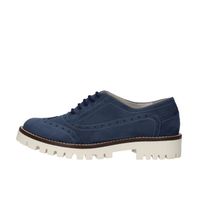 DERBY OLGA RUBINI Chaussures Femme Derbies daim Bleu AF1 DERBY OLGA RUBINI Chaussures Femme Derbies daim Bleu AF1