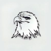 DÉCORATION VÉHICULE Autocollant Car Logo | Logo Eagle 3D en alliage d' DÉCORATION VÉHICULE Autocollant Car Logo | Logo Eagle 3D en alliage d'