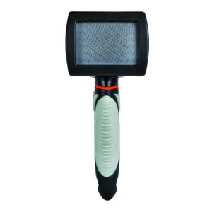 TRIXIE Brosse souple, plastique pour chien