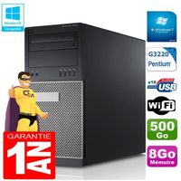 UNITÉ CENTRALE PC Tour DELL 9020 Intel G3220 Ram 8Go Disque 500 G UNITÉ CENTRALE PC Tour DELL 9020 Intel G3220 Ram 8Go Disque 500 G