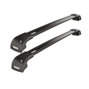 THULE 9593B Jeu WingBar Edge (Fixpoint) Aluminium Noir