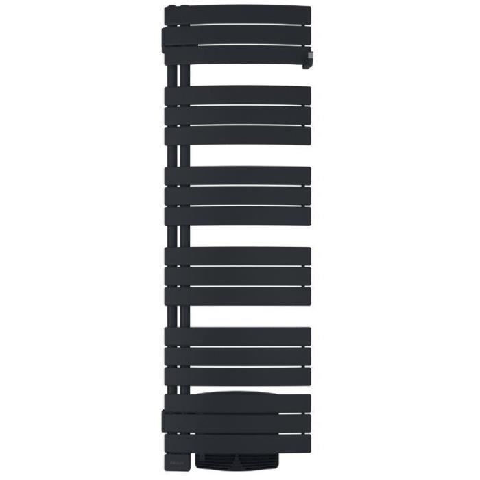 Sauter Venise pivotant anthracite Sèche-serviettes 2000 watts- Avec Soufflerie - Programmable - Système 3CS - Anthracite