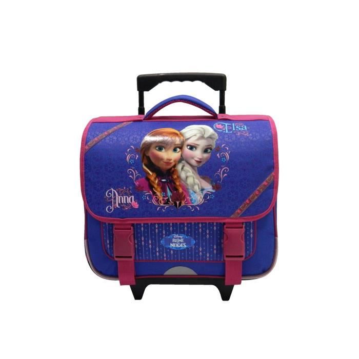 LA REINE DES NEIGES Cartable à Roulettes 38 cm