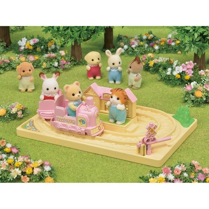 SYLVANIAN FAMILIES 5320 Le Train Tchou-Tchou et Bébé Ours