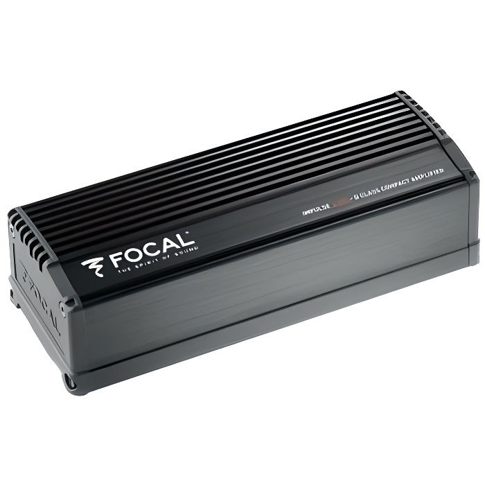 FOCAL In Dash Impulse 4.320 Micro Ampli Numéque à 4 Canaux 4 x 55 ou 2 x 160 W RMS 4 Ω