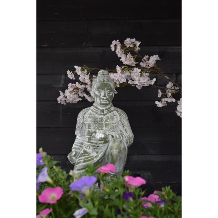 UBBINK Fontaine de jardin Shangai 30x79x48cm - Gris