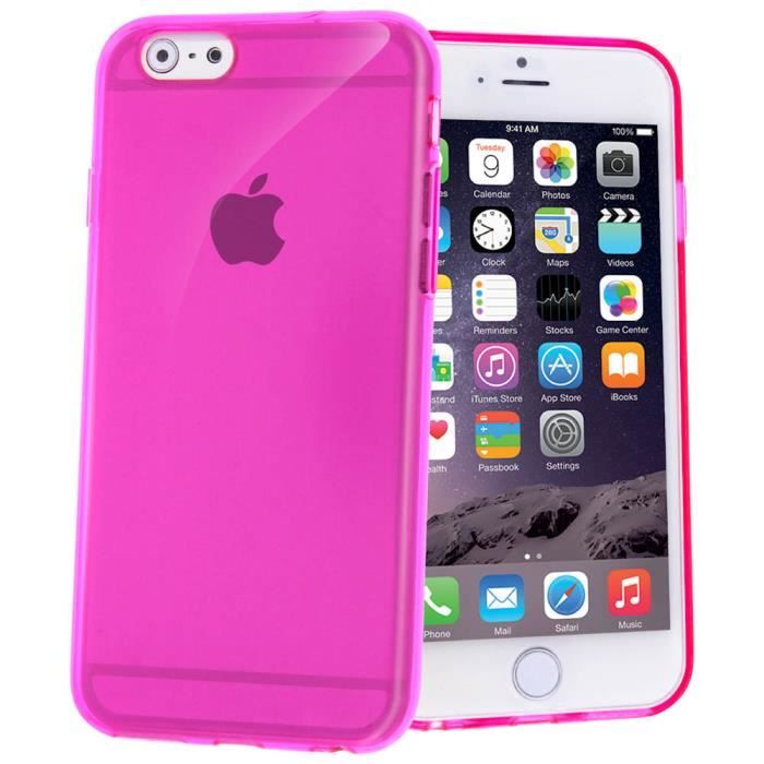 coque iphone 6 silicone violet