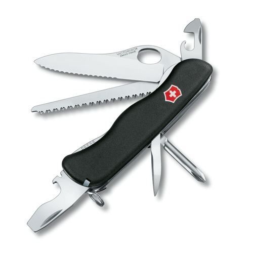 Poche   Victorinox Military   0.8463.MW3   Noir.Longueur du Manche 91