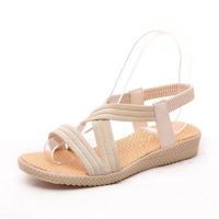 SANDALE - NU-PIEDS Chaussures Sandales Femmes - Mode Casual Plage Fil SANDALE - NU-PIEDS Chaussures Sandales Femmes - Mode Casual Plage Fil