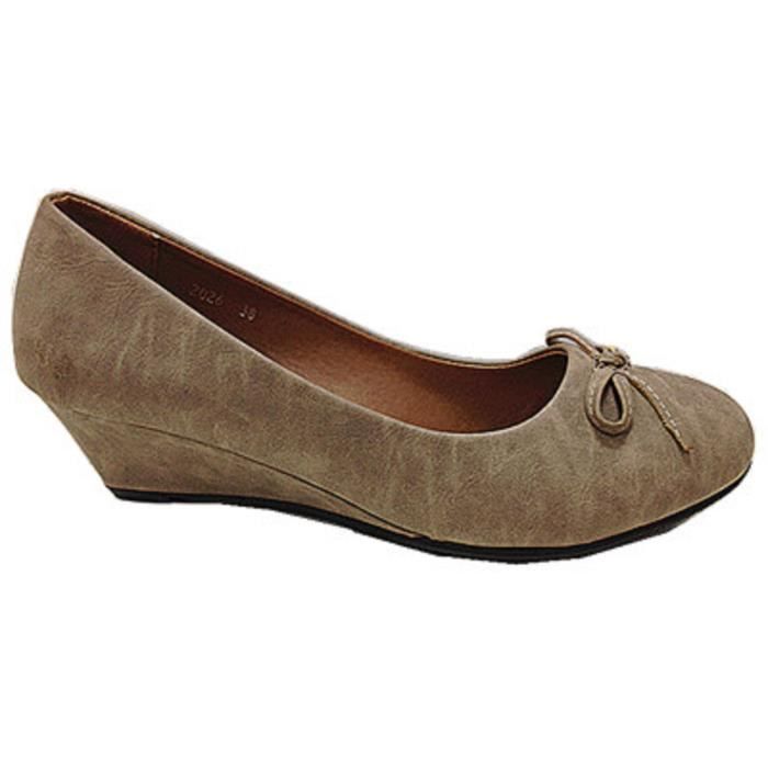 Femmes Escarpins Compensé Chaussures Fashionfolie888 Talons 5RjLq4A3