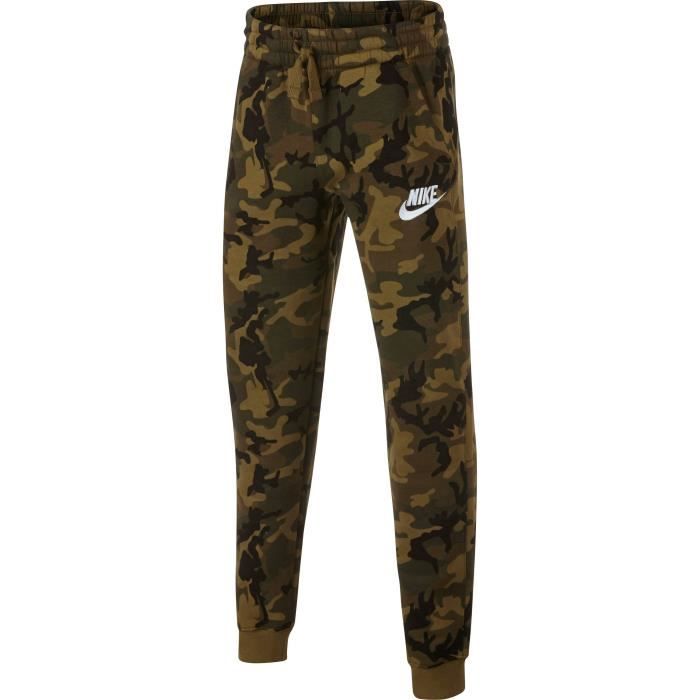 NIKE Pantalon Club Fleece Jogger AOP - Enfant garçon - Gris