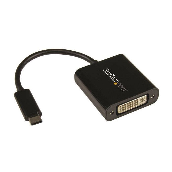 STARTECH.COM Adaptateur vidéo USB Type-C vers DVI - M / F - Noir