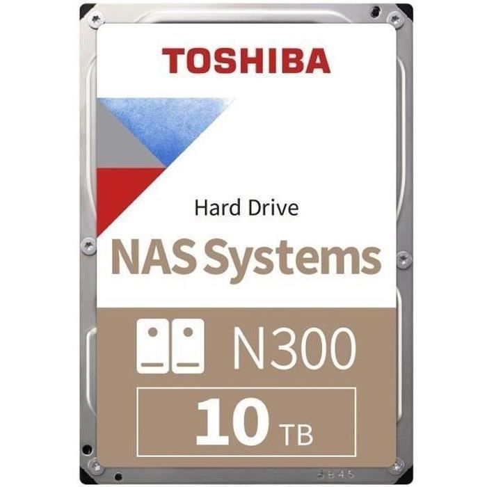 Toshiba N300 Series Disque dur 10 To interne 3.5\